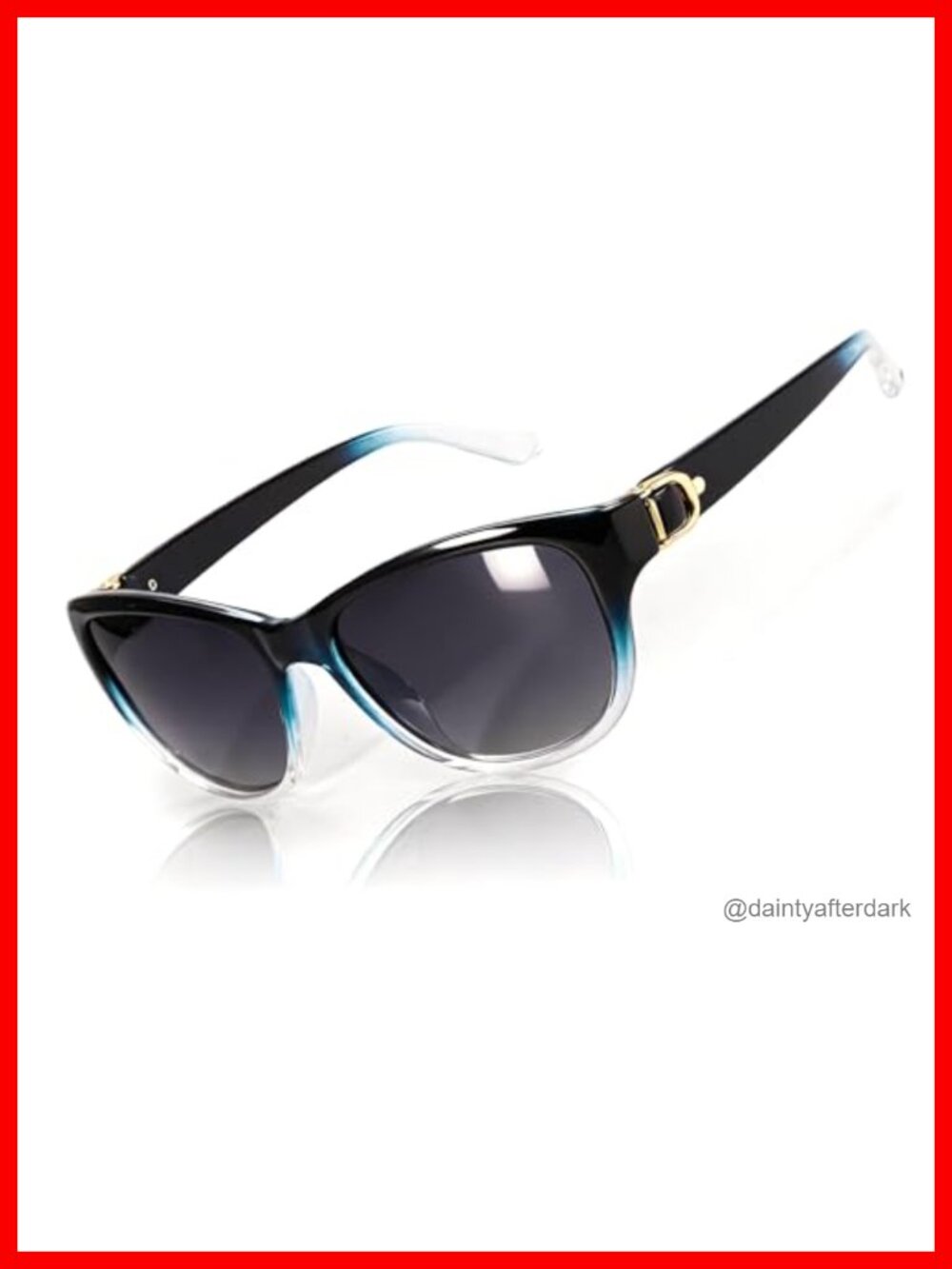 Polarized Cat Eye Sunglasses with UV400 Protection